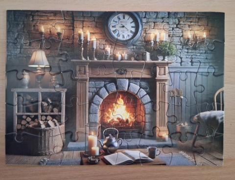 Gra dla Seniora. Puzzle 30 el. Uspokajające