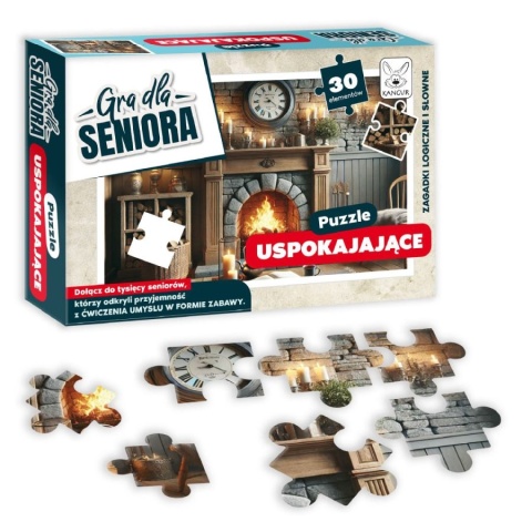 Gra dla Seniora. Puzzle 30 el. Uspokajające