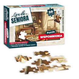 Gra dla Seniora. Puzzle 30 el. Wspomnienia