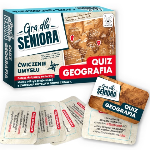 Gra dla Seniora. Quiz Geografia