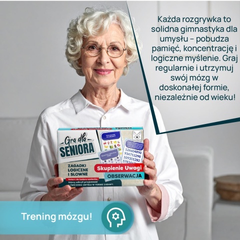 Gra dla Seniora. Skupienie uwagi - Obserwacja