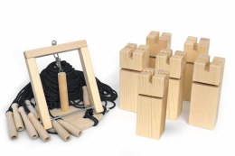 Gra integracyjna Wieża DŹWIG Wieża współpracy pojedyncza HARD czarna Akson