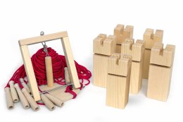 Gra integracyjna Wieża DŹWIG Wieża współpracy pojedyncza HARD czerwona Akson