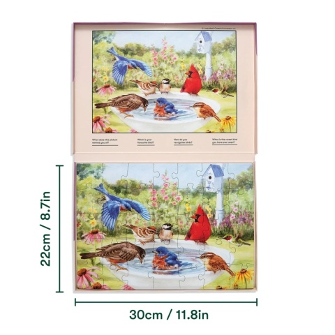 OUTLET PUZZLE 35 ELEMENTÓW, PTASIA KĄPIEL, relish., terapia seniora