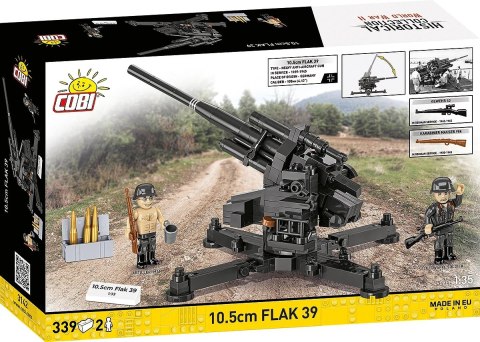 Klocki 10,5 cm Flak 39 339 klocków