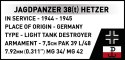 Klocki Jagdpanzer 38t Chwat 731 klocki