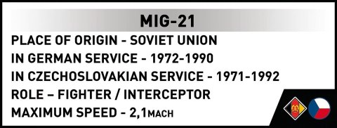 Klocki Mig 21 396 klocków