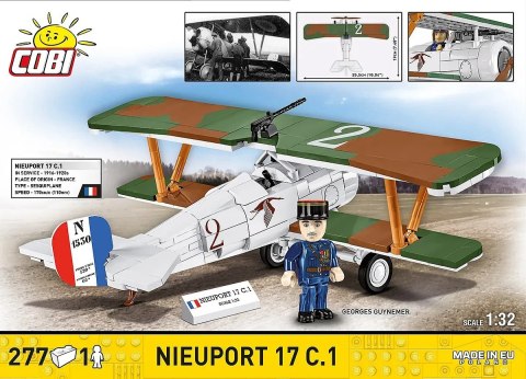 Klocki Nieuport 17 C.1 277 klocków