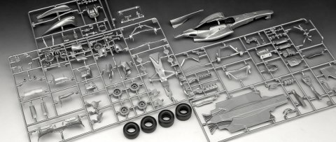 Model plastikowy Mclaren Mercedes MP4-25 L. Hamilton
