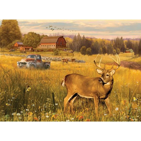 Puzzle 500 el. Jeleń na polu Cobble Hill