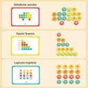 WOOPIE Gra Logiczna Edukacyjna Sorter Klasyfikacja Kolorów