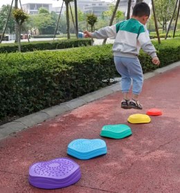 WOOPIE Ścieżka Sensoryczna Kamienie Balansujące dla Dzieci Trening Równowagi 5 szt.