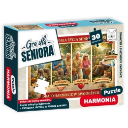 Gra dla Seniora. Puzzle 30 el. Harmonia