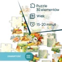 Gra dla Seniora. Puzzle Piramida Żywienia