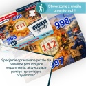 Gra dla Seniora. Puzzle 30 el. Numery Alarmowe