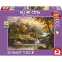 PQ Puzzle 1000 el. BLEND COTA Dom na lato Schmidt - puzzle