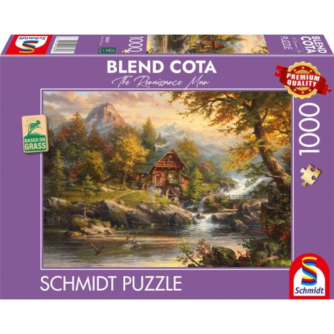 PQ Puzzle 1000 el. BLEND COTA Dom na lato Schmidt - puzzle