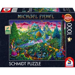 PQ Puzzle 1000 el. MICHAEL FISHEL Baśniowy świat Schmidt - puzzle