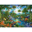 PQ Puzzle 1000 el. MICHAEL FISHEL Rajska wyspa Schmidt - puzzle