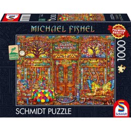 PQ Puzzle 1000 el. MICHAEL FISHEL Szklana menażeria Schmidt - puzzle