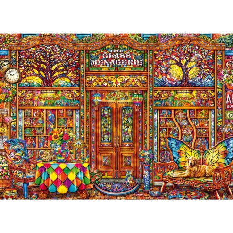 PQ Puzzle 1000 el. MICHAEL FISHEL Szklana menażeria Schmidt - puzzle