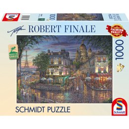 PQ Puzzle 1000 el. ROBERT FINALE Dzielnica Montmartre / Paryż / Francja Schmidt - puzzle