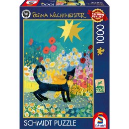 PQ Puzzle 1000 el. ROSINA WACHTMEISTER Kot w morzu kwiatów Schmidt - puzzle