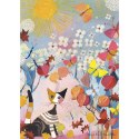 PQ Puzzle 1000 el. ROSINA WACHTMEISTER Kotek w paski Schmidt - puzzle