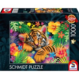 PQ Puzzle 1000 el. Tygrysiątko Schmidt - puzzle
