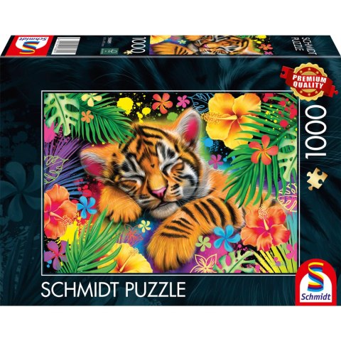 PQ Puzzle 1000 el. Tygrysiątko Schmidt - puzzle