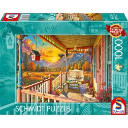 PQ Puzzle 1000 el. Weranda w górach Schmidt - puzzle