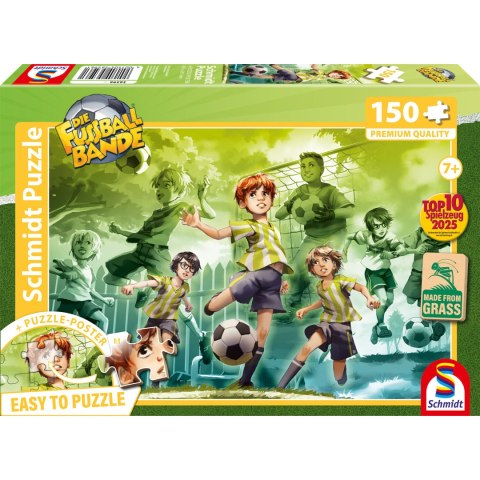 PQ Puzzle 150 el. PIŁKARZE Trening z piłką Schmidt - puzzle