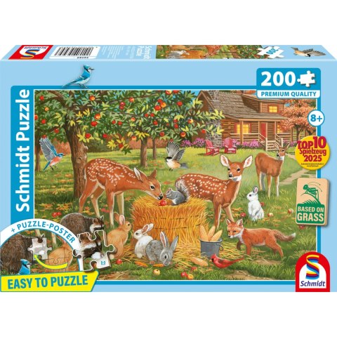 PQ Puzzle 200 el. Wspólny posiłek Schmidt - puzzle