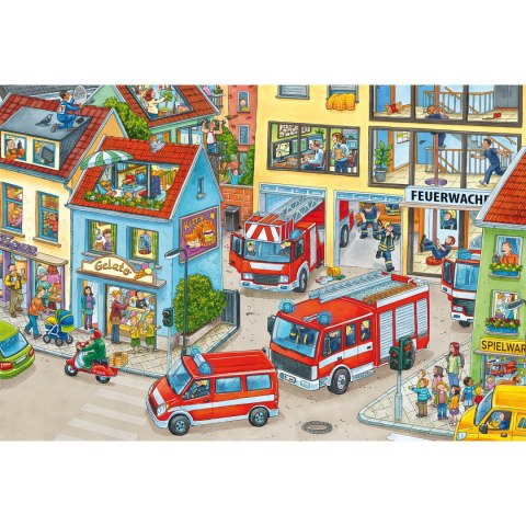 PQ Puzzle 3 x 24 el. Straż pożarna Schmidt - puzzle