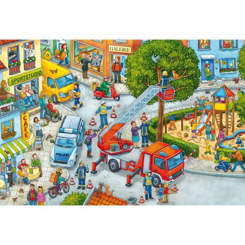 PQ Puzzle 3 x 24 el. Straż pożarna Schmidt - puzzle