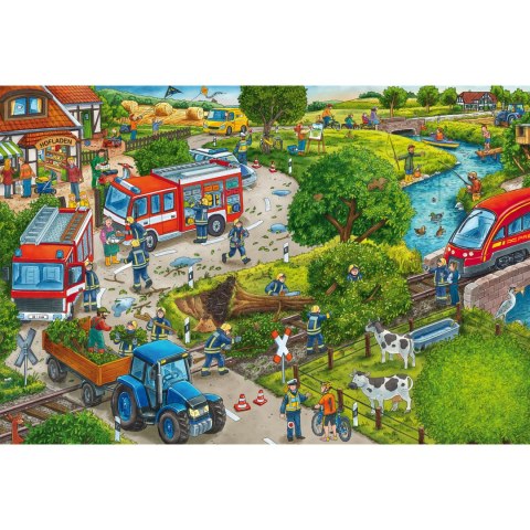 PQ Puzzle 3 x 24 el. Straż pożarna Schmidt - puzzle