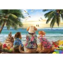 Puzzle 1000 el. Psy na plaży Educa