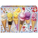 Puzzle 500 el. Lody w wafelku Educa