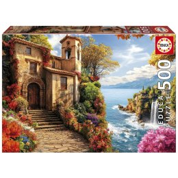 Puzzle 500 el. Willa nad morzem Educa