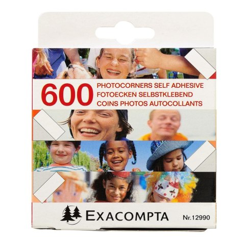 Rogi do zdjęć przezroczyste 600 szt.