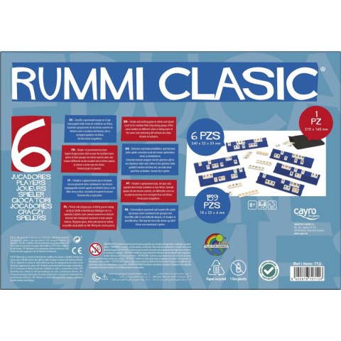 Rummy Classic (wersja dla 6 graczy) (712) Cayro