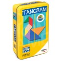 Tangram drewniany (w metalowej puszce) (124) Cayro