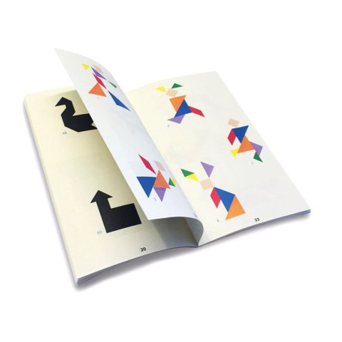 Tangram drewniany (w metalowej puszce) (124) Cayro