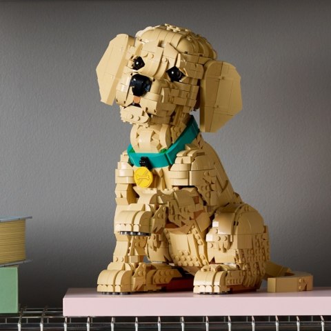 Klocki Icons 11384 Szczeniak golden retriever