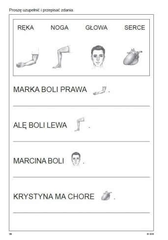 Ćwiczenia do terapii afazji cz.6