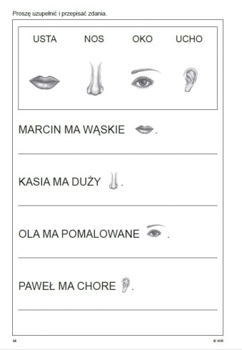 Ćwiczenia do terapii afazji cz.6