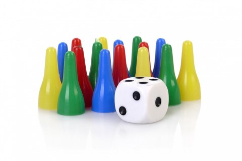 Gra klasyczna 2w1 Chińczyk-Warcaby deluxe