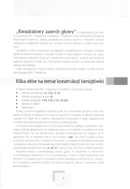 Kwadratowy zawrót głowy. Łamigłówki logopedyczne