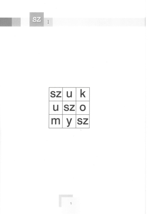 Kwadratowy zawrót głowy. Łamigłówki logopedyczne