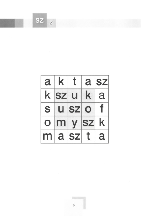 Kwadratowy zawrót głowy. Łamigłówki logopedyczne